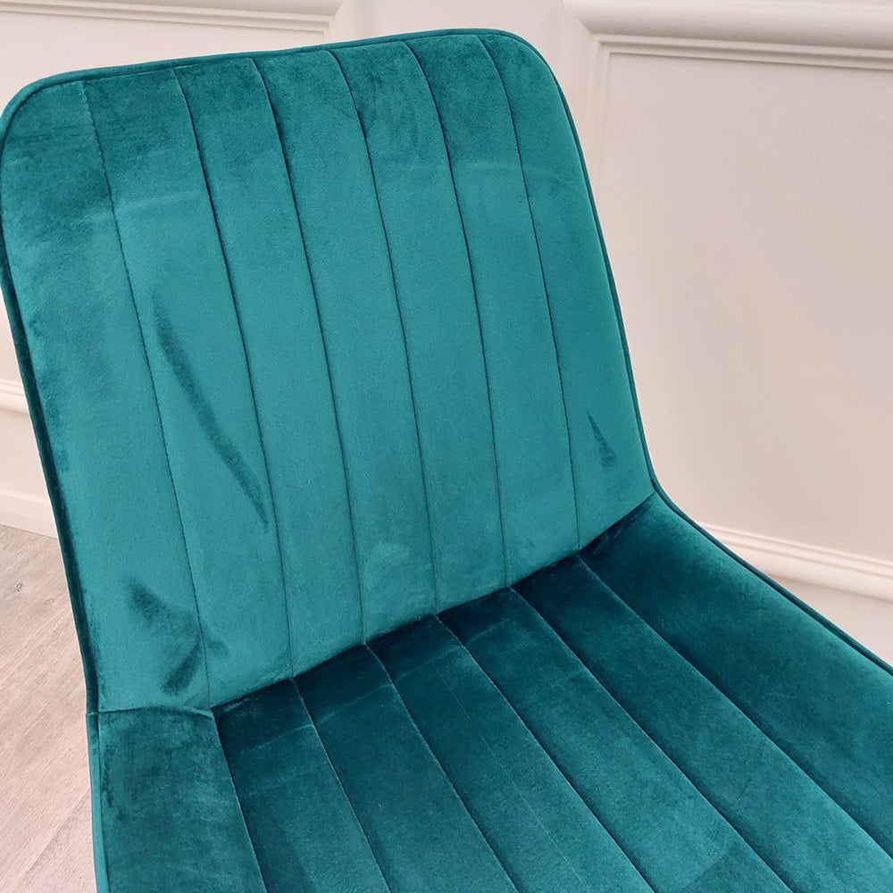 Dido Velvet Dining Chair – view 5