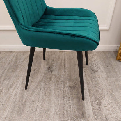Dido Velvet Dining Chair – view 6