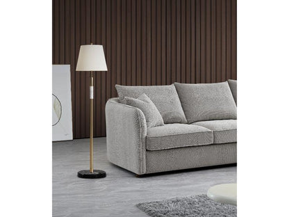 Aluxo Rubin Corner Chaise in Pebble Boucle