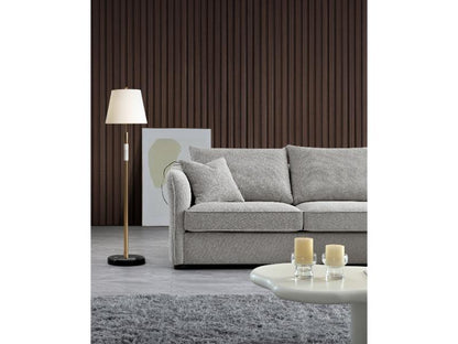 Aluxo Rubin Corner Chaise in Pebble Boucle