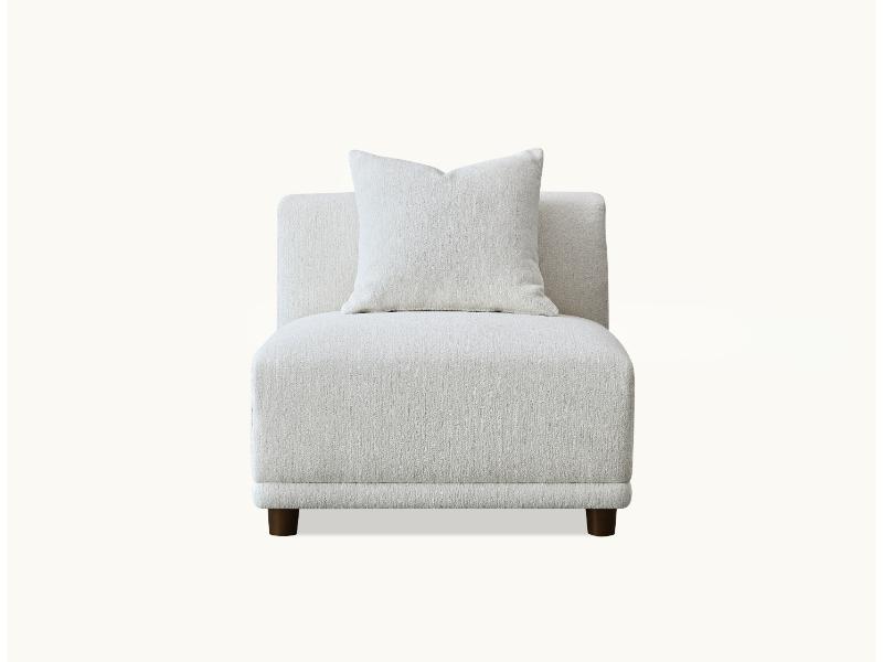 Aluxo Lottie Modular Corner Group in Polar Boucle – view 14