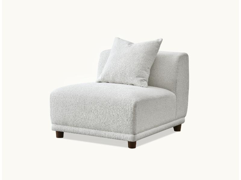 Aluxo Lottie Modular Corner Group in Polar Boucle – view 15