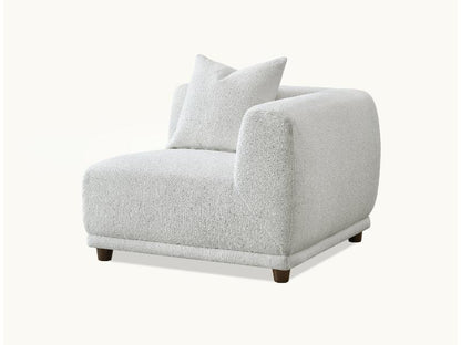 Aluxo Lottie Modular Corner Group in Polar Boucle