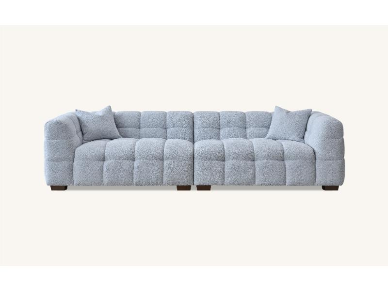 Tribeca Cloudy Grey 3 Seater