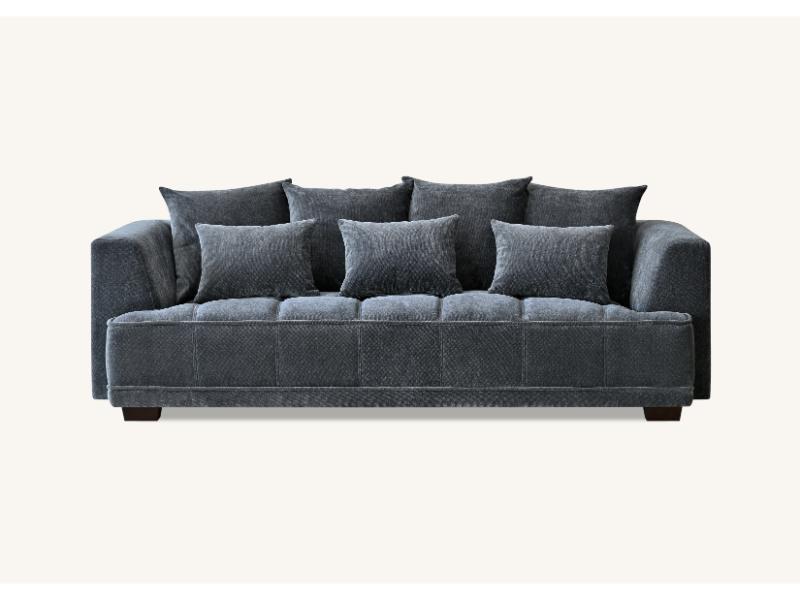 Gramercy 3 + 2 in Steel Velvet – view 7