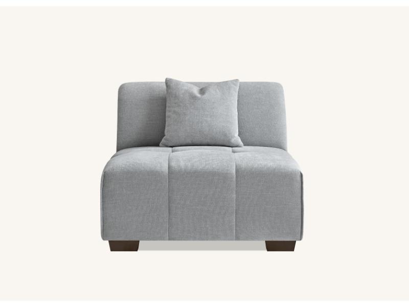 Leonard  in Cloudy Grey Boucle – view 13