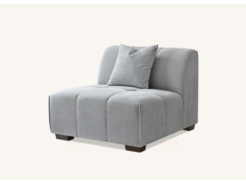 Leonard  in Cloudy Grey Boucle – view 14