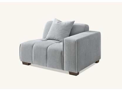 Leonard  in Cloudy Grey Boucle – view 2