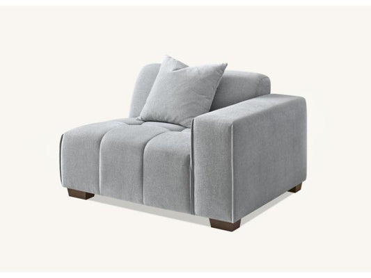 Leonard  in Cloudy Grey Boucle – view 2