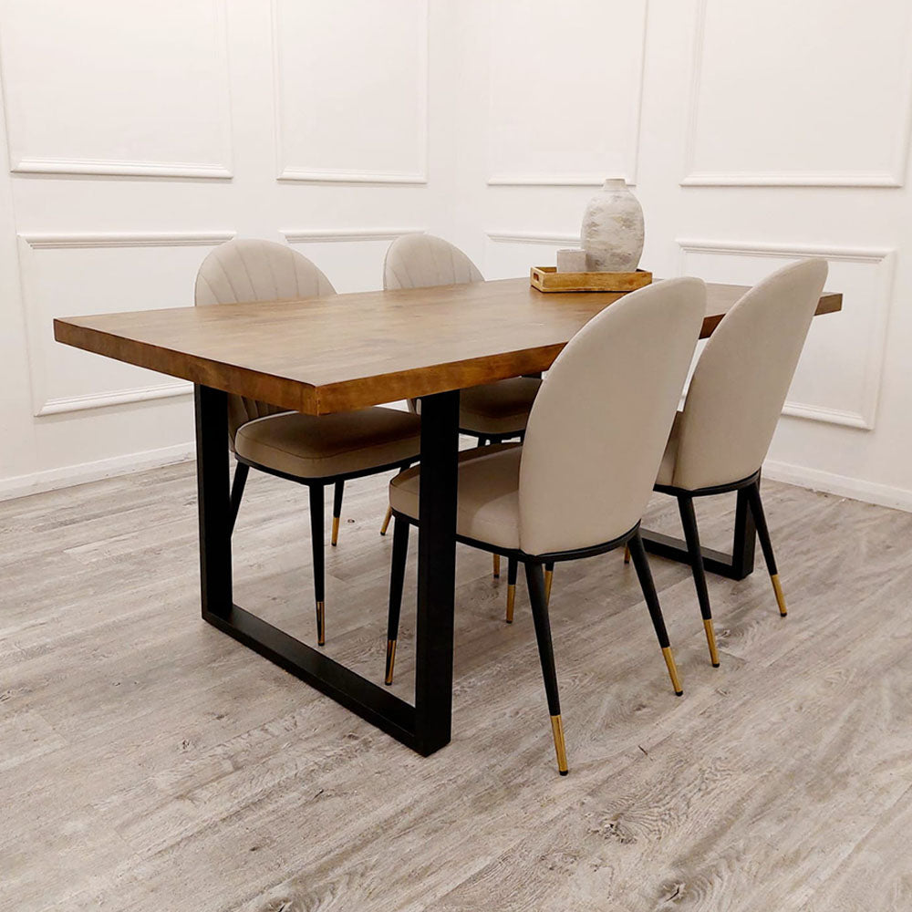 Etta Leather Dining Chair – view 15