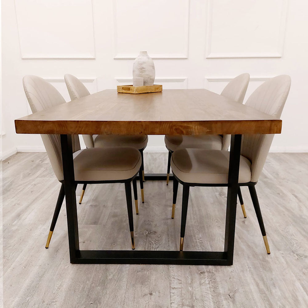 Etta Leather Dining Chair – view 14