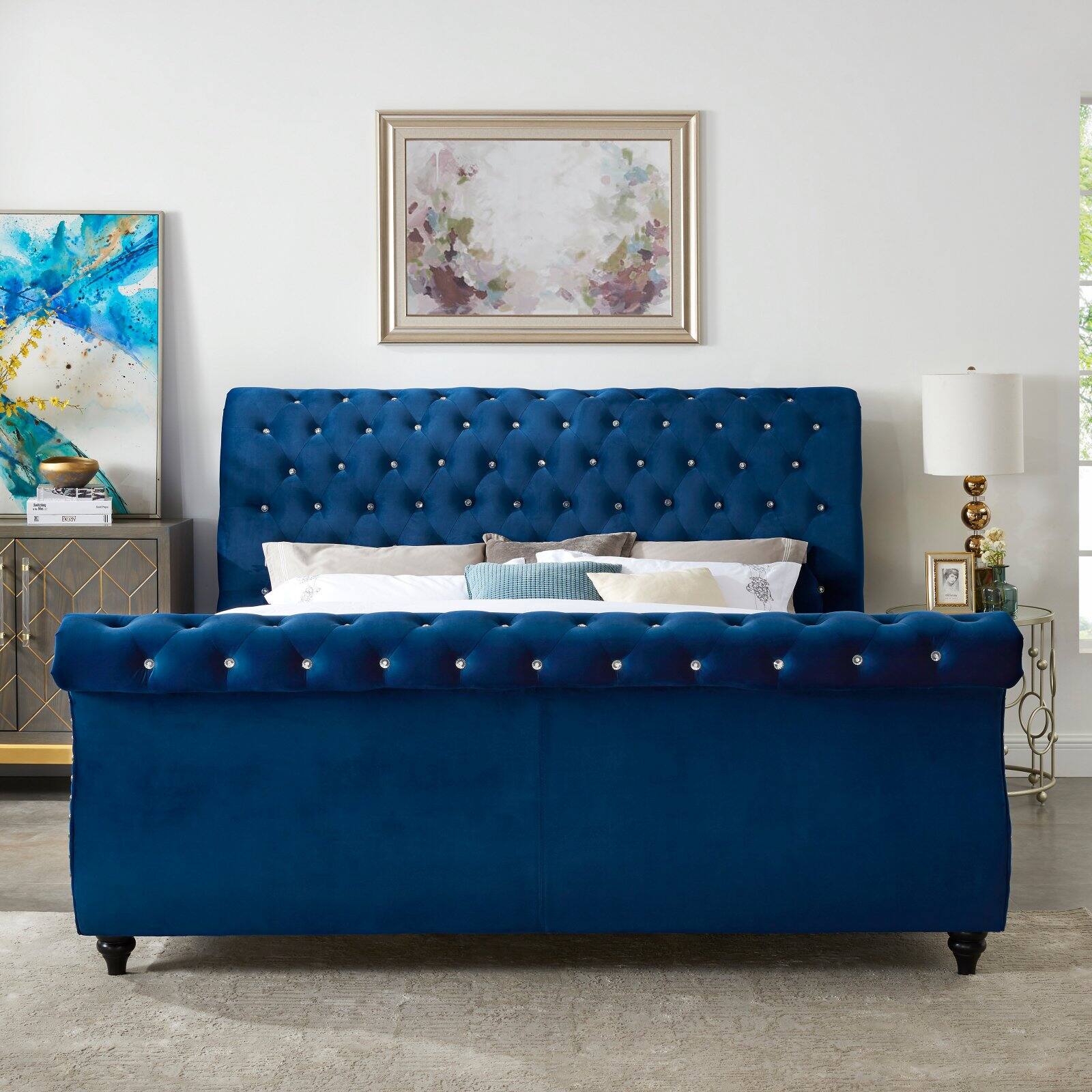 Swan Double Bed Frame