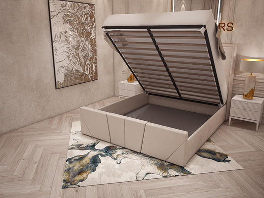 Sunrise Wingback Bed