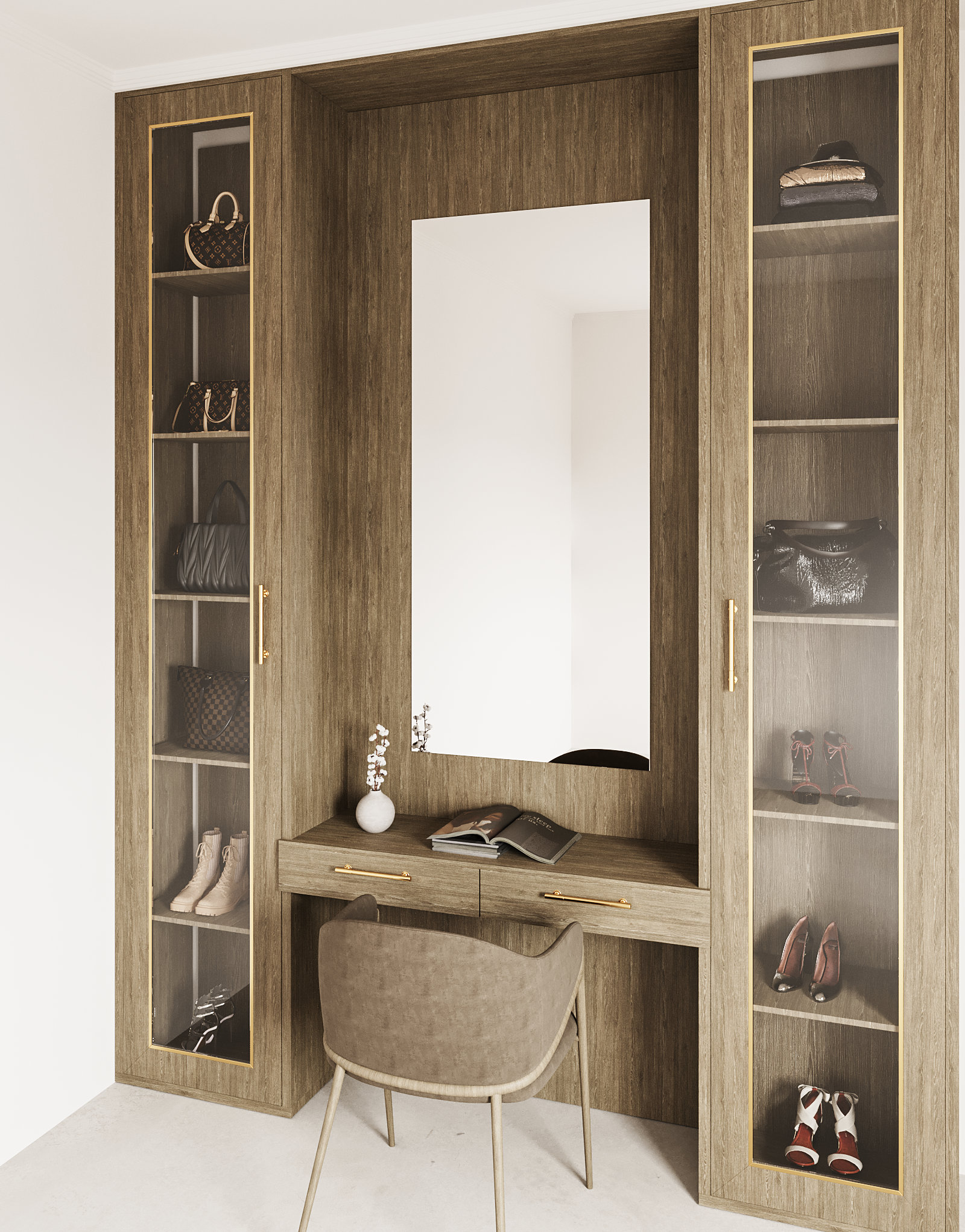 Pearl Glow Vanity