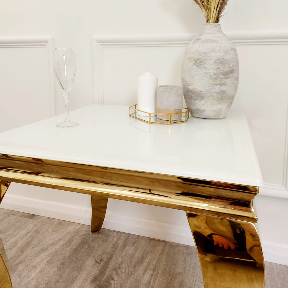 Et Louis Gold Lamp Table – view 2