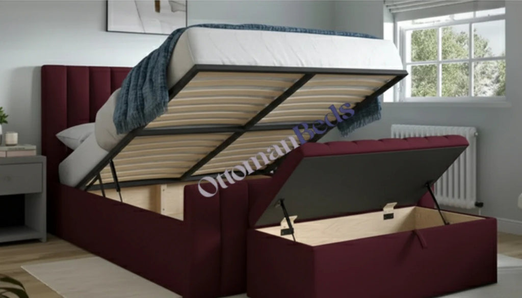 Davies Upholstered Ottoman Bed Frame