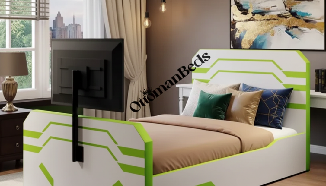 Alister Luxe TV Ottoman Bed