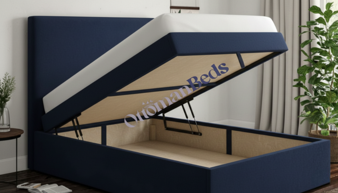 Napoli Upholstered Ottoman Bed Frame Only