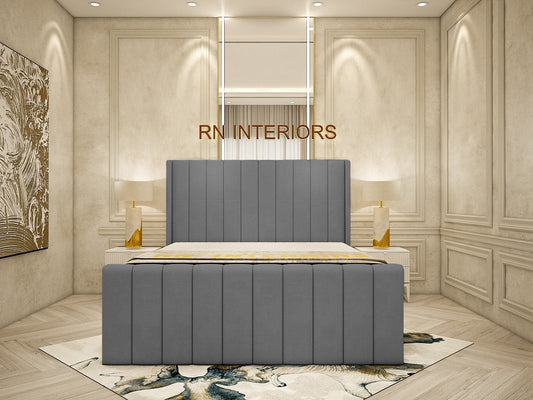 King Size Bed - Liner Single Bed Frame
