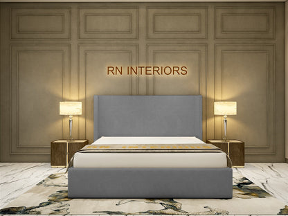 King Sized Bed - Simple Wingback Bed Frame