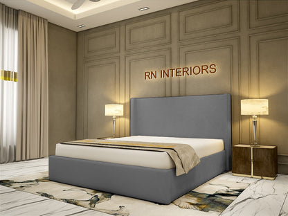 King Sized Bed - Simple Wingback Bed Frame
