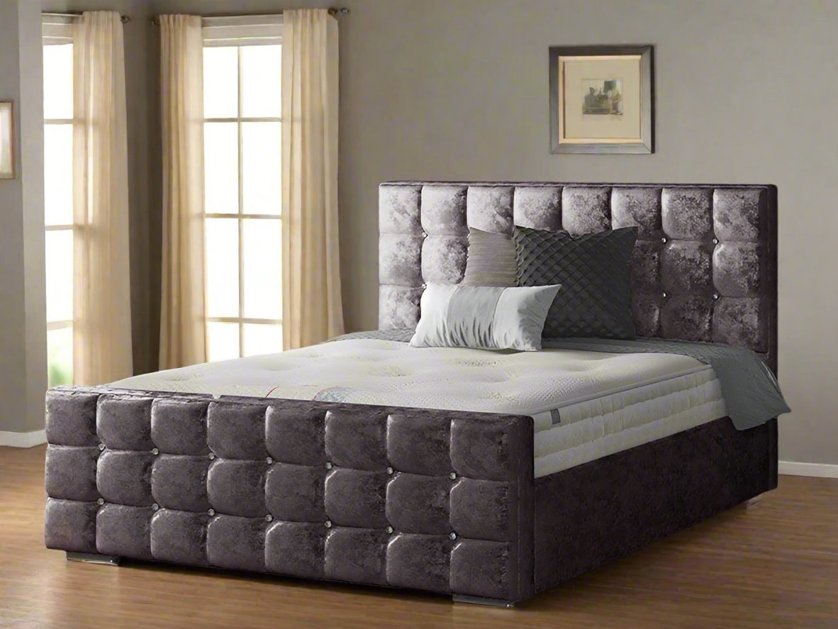 Cubed Bed frame With Optional Storage