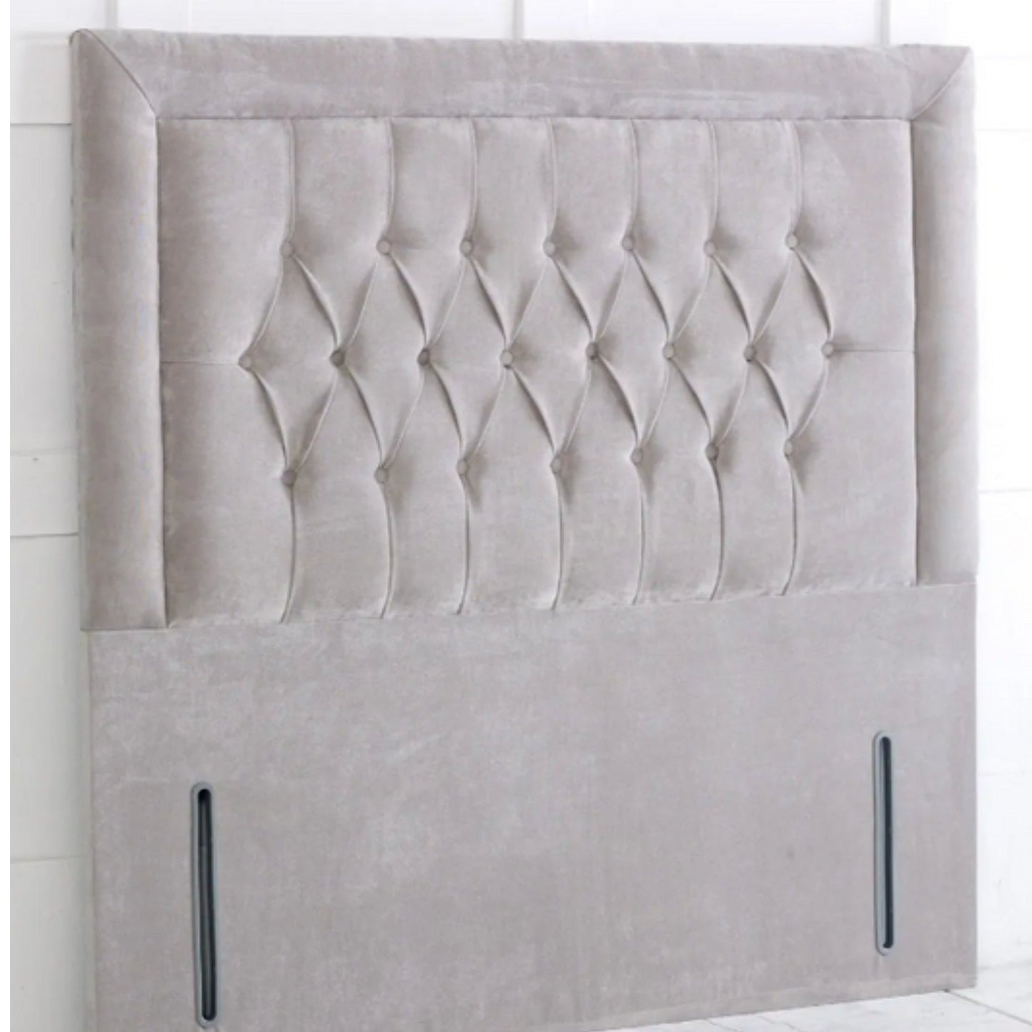 Bumper Chesterfield Floor Standing Headboard