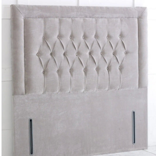 Bumper Chesterfield Floor Standing Headboard