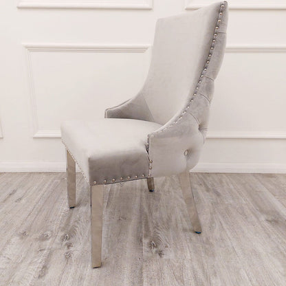 Kensington dining chair with deep button back – view 20