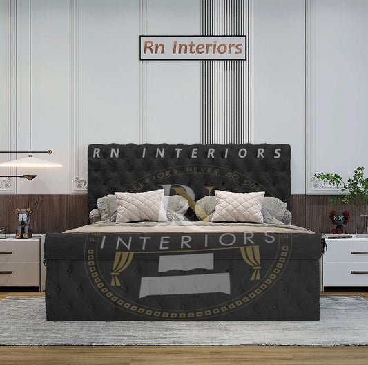 King Size Bed Frame - Luxe Castle Bed