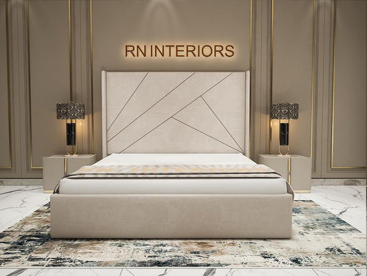 King Size Bed Frame - Luxe Aura Bed