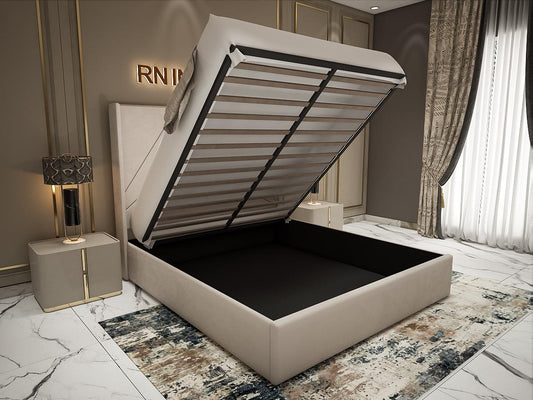 King Size Bed Frame - Luxe Aura Bed