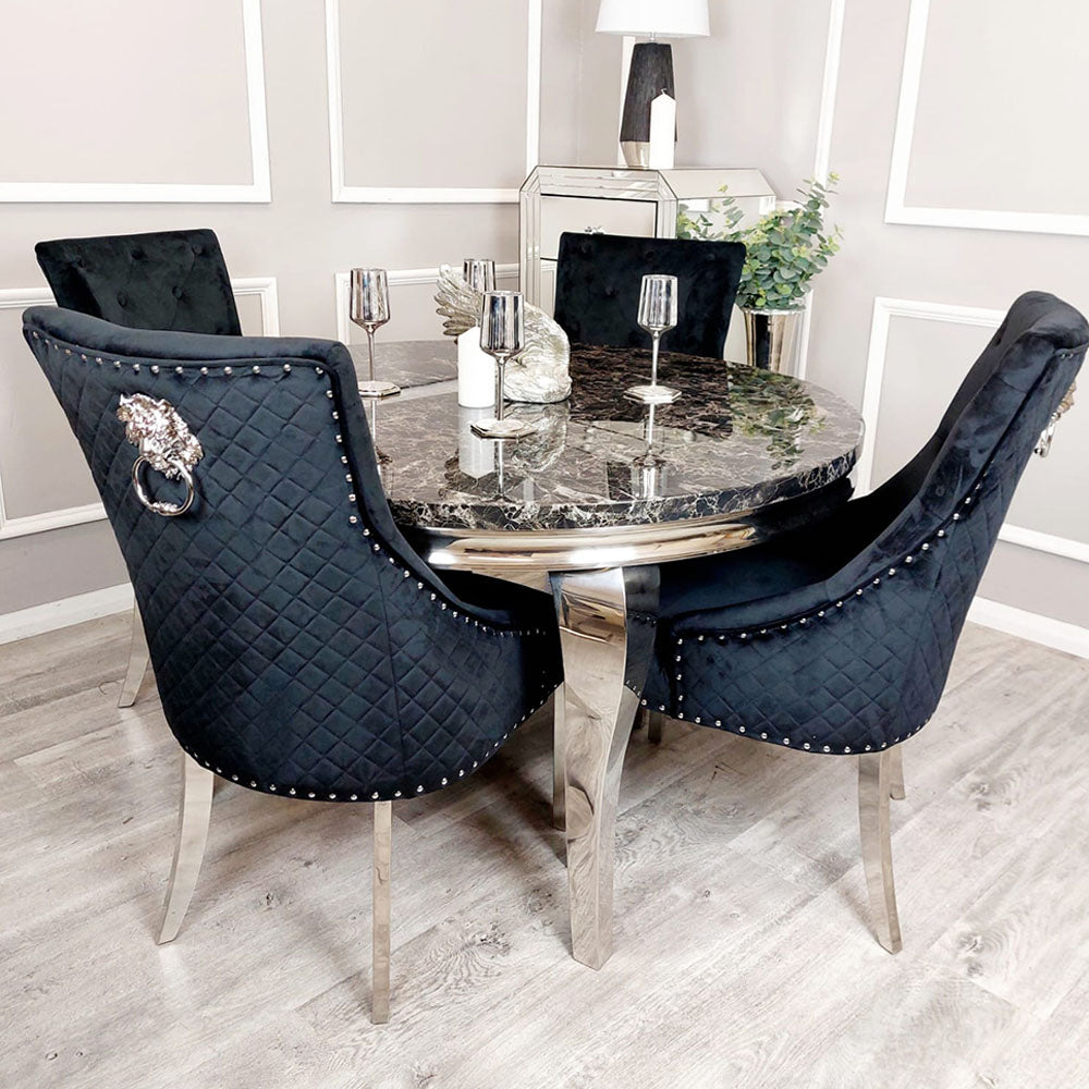 Bentley Silver Dining Chair – view 29