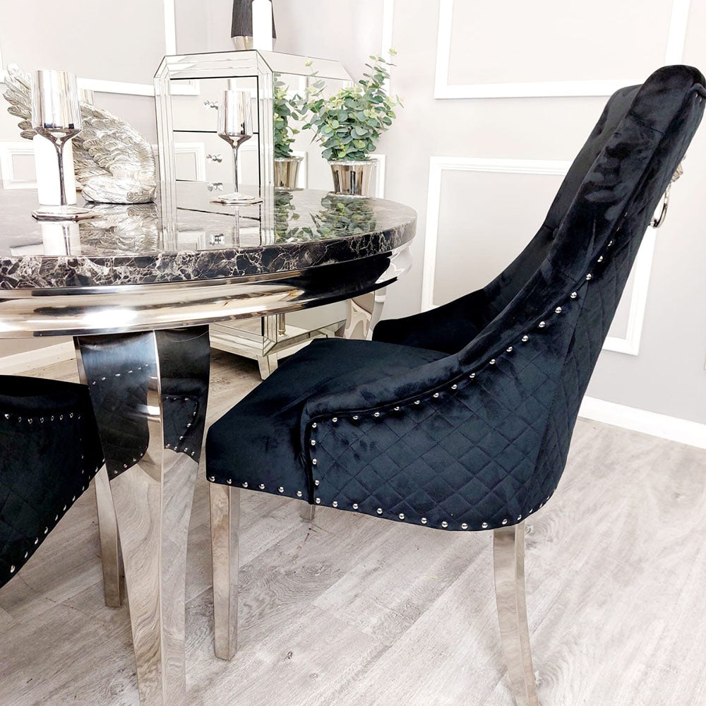 Bentley Silver Dining Chair – view 30
