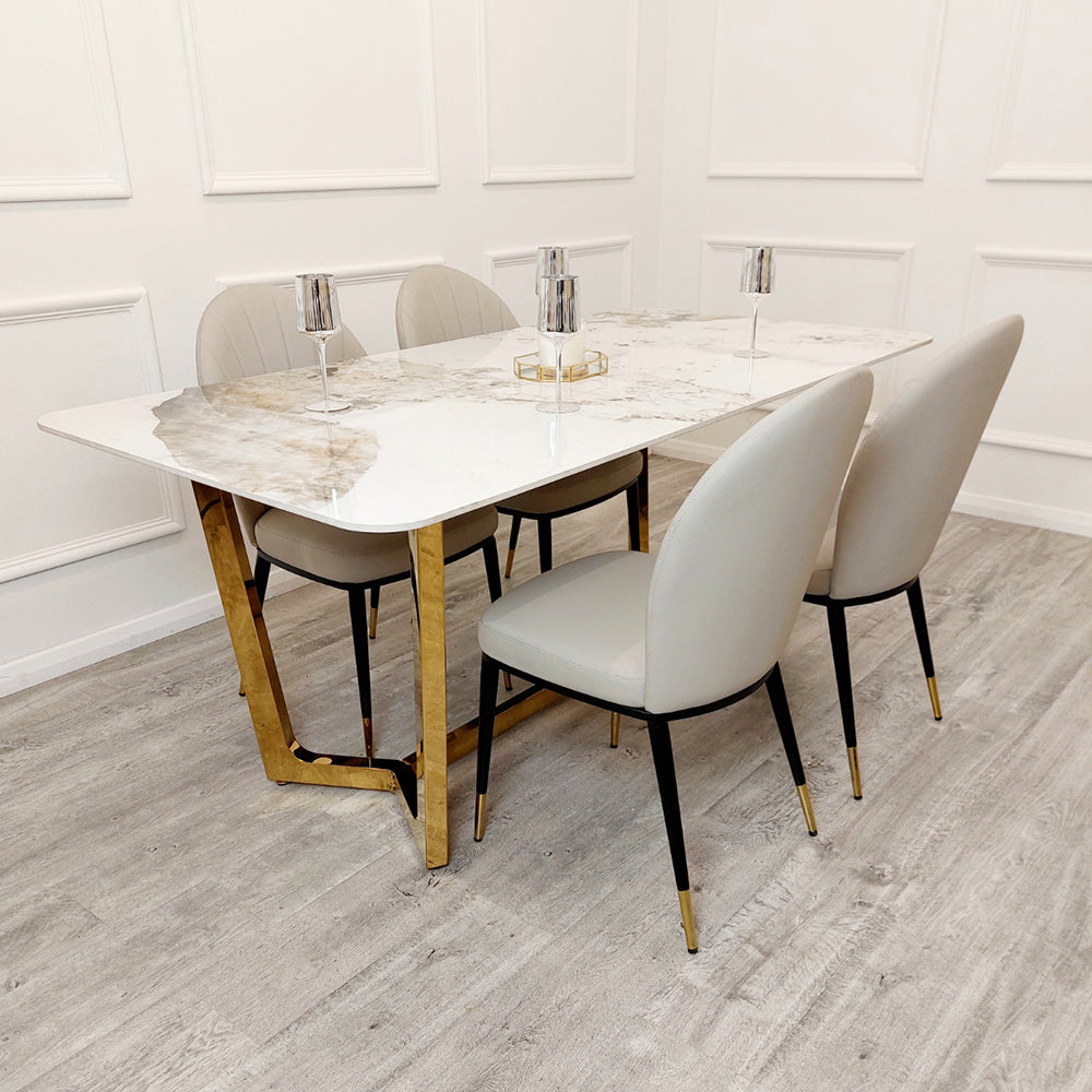 Etta Leather Dining Chair – view 9