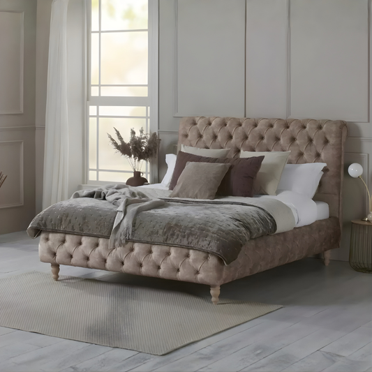 Luxury Lily Sleigh Bed Frame