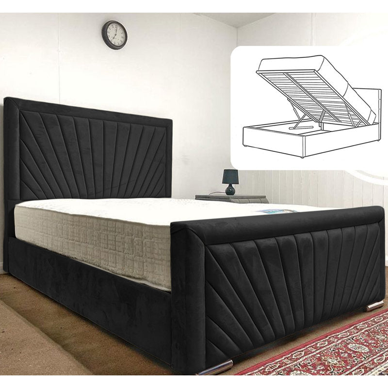 Mario Upholstered Bed – view 4