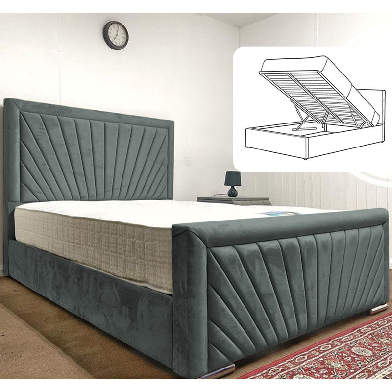 Mario Upholstered Bed – view 7