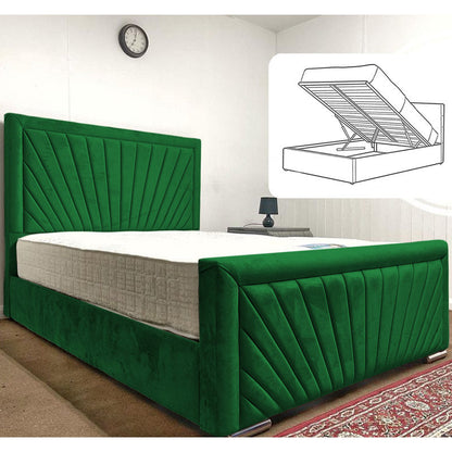 Mario Upholstered Bed – view 10