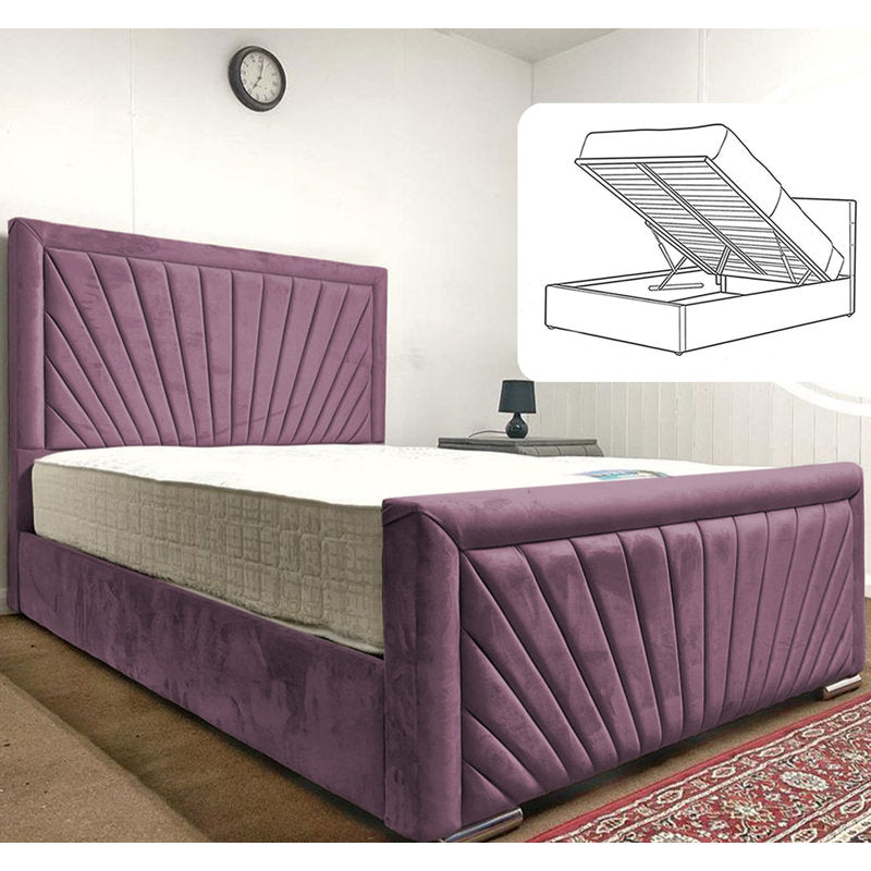 Mario Upholstered Bed – view 12