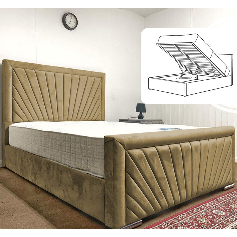 Mario Upholstered Bed – view 13