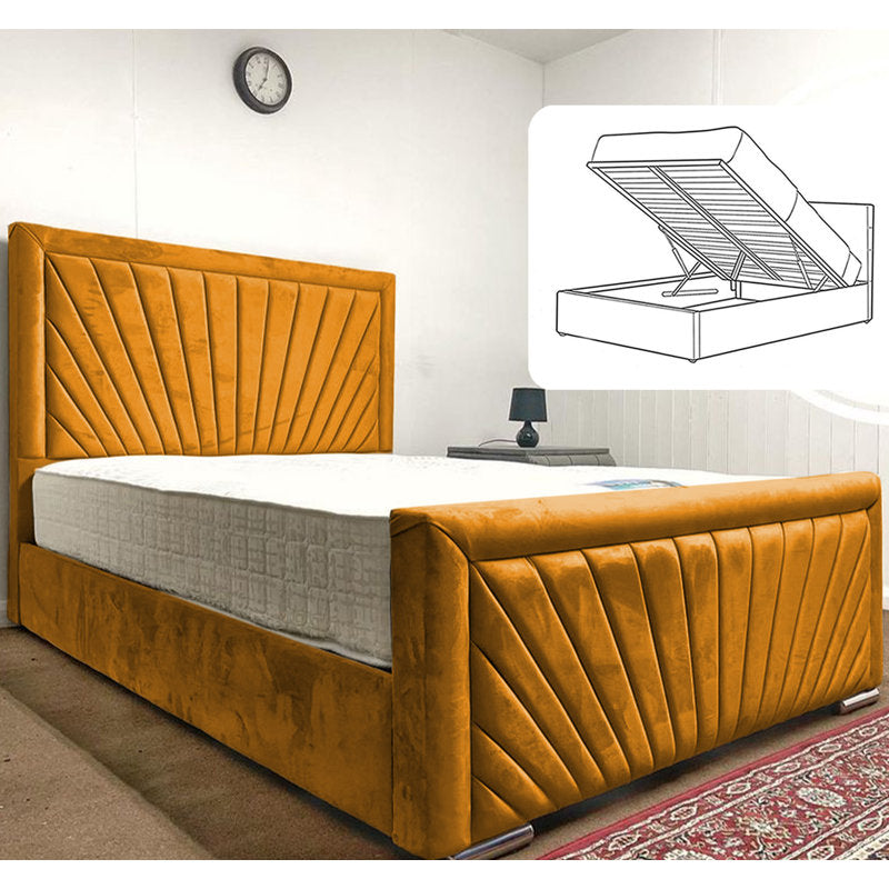 Mario Upholstered Bed – view 14