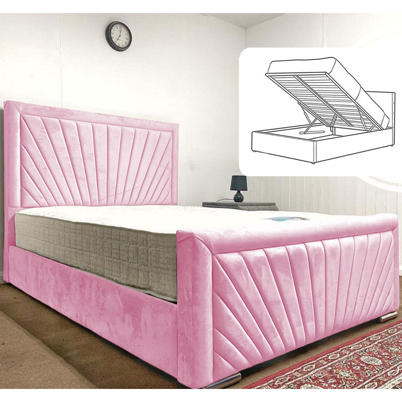Mario Upholstered Bed – view 15