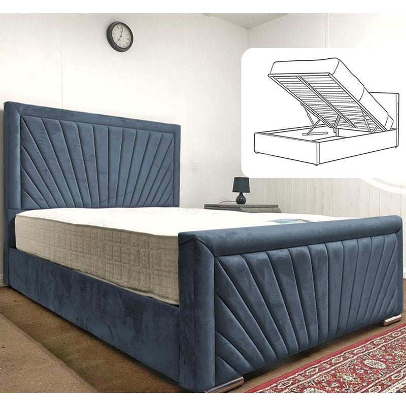 Mario Upholstered Bed – view 17