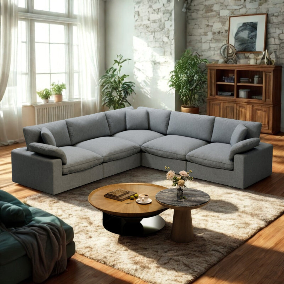 Modern Cloud Corner Sofa