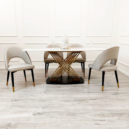 Orion Gold 1.8m Dining Table