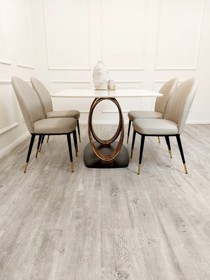 Orion Gold 1.8m Dining Table