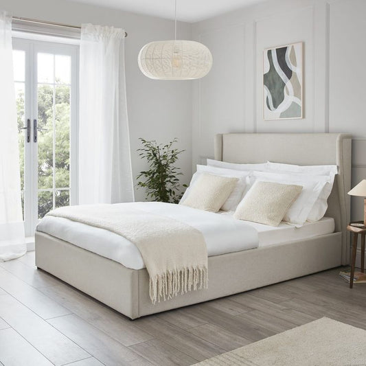 Crown Jewel Wingback Bed Frame