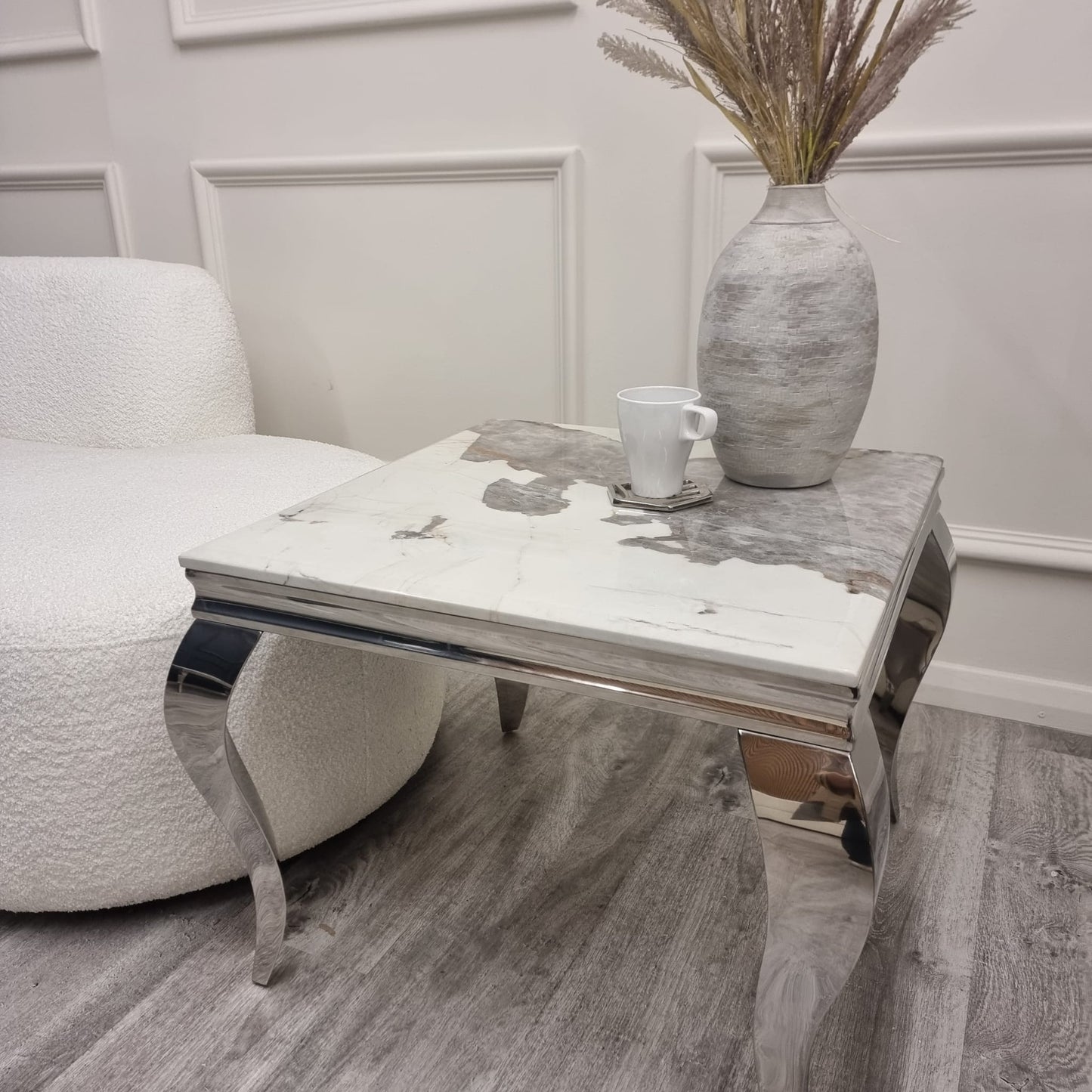 Louis Chrome Pandora Coffee Table
