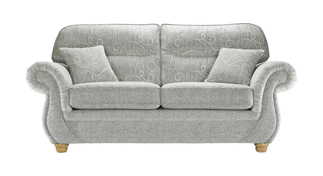 Quinn Spira Curved Designer Navy Blue Real Fabric Sofas For Elderly – view 5
